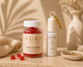 Kit Glow AURA : Glow Gummies et brume Aloe Cooling Mist Monoï